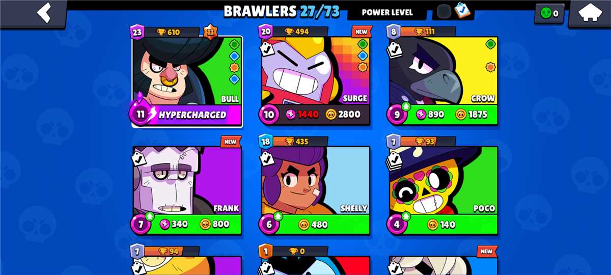 Penjualan akun permainan Brawl Stars